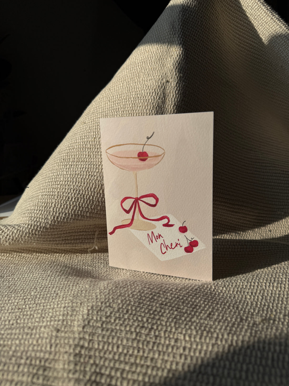 Mon Cheri Valentines Card