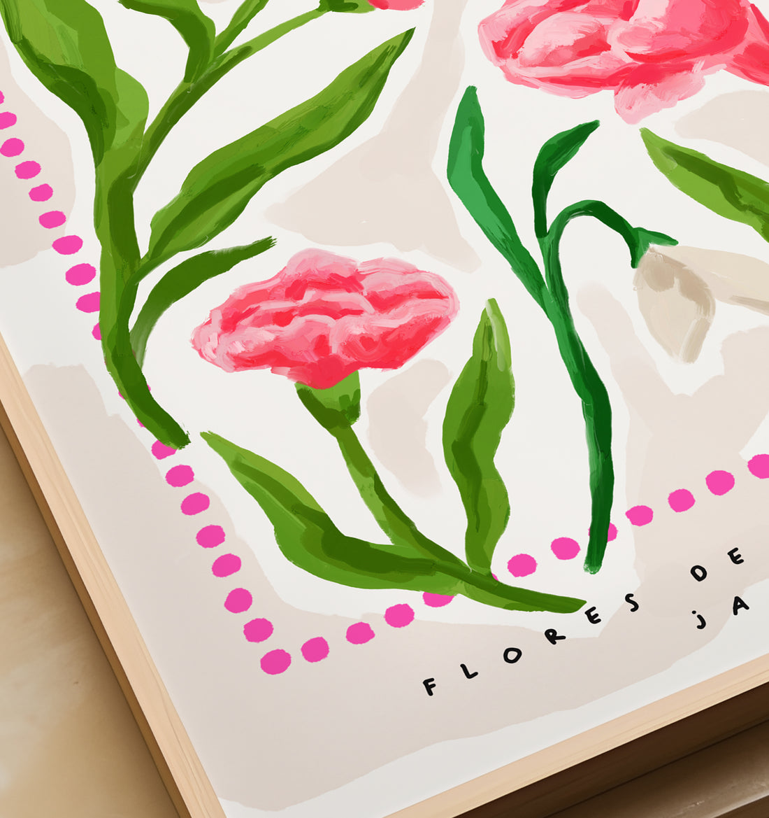 January Birth Month Flower Art Print