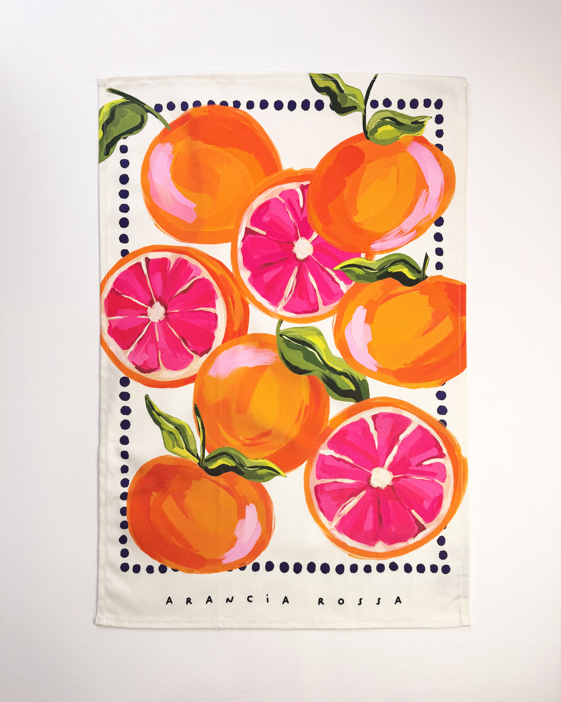 Blood Orange Tea Towel