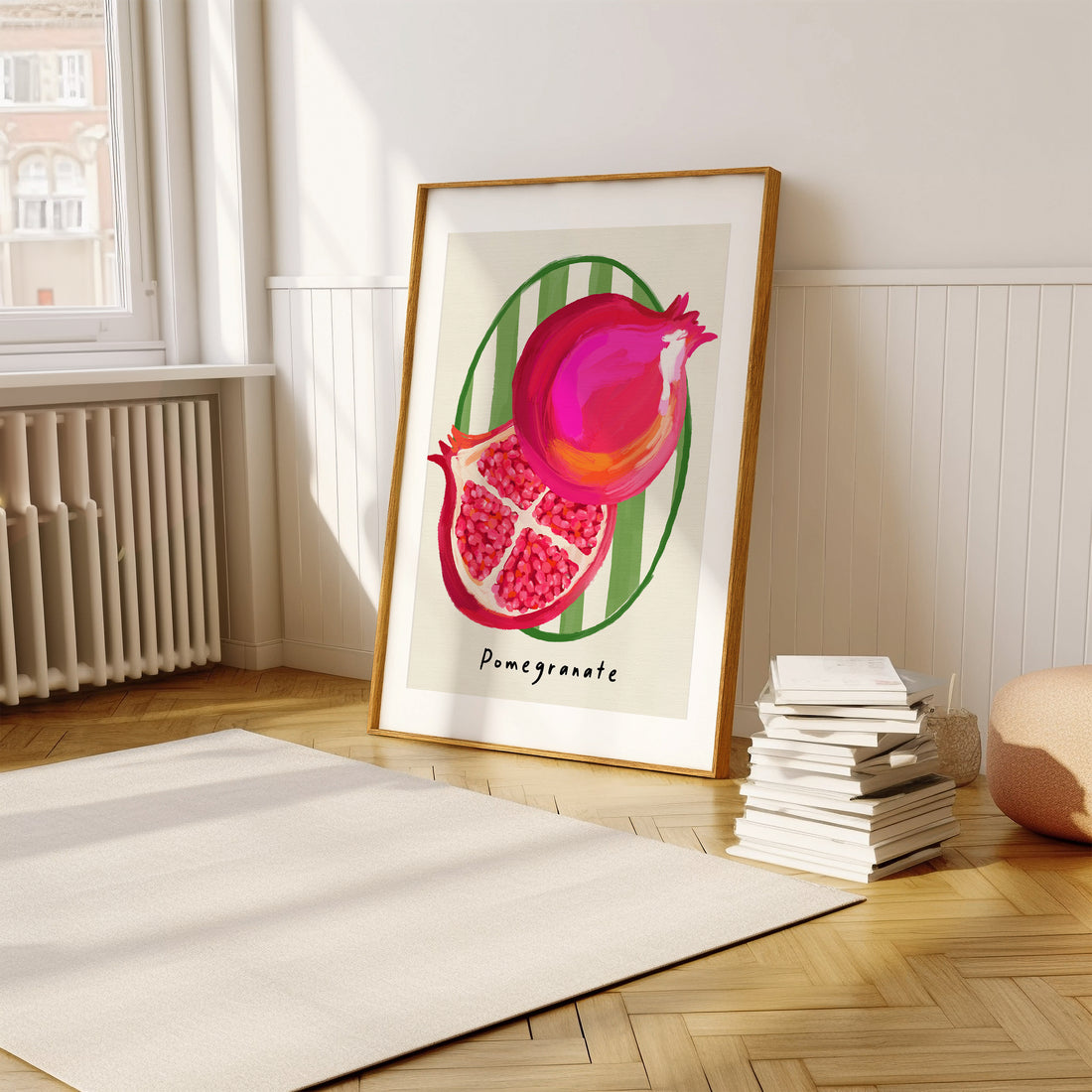 Pomegranate Fruit Art Print