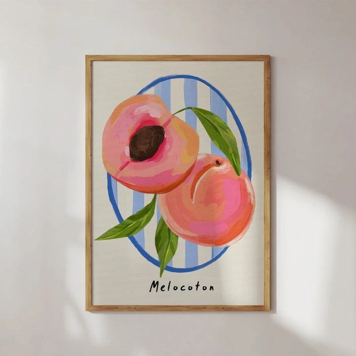 Peach Art Print  - Elizabeth Rachael 