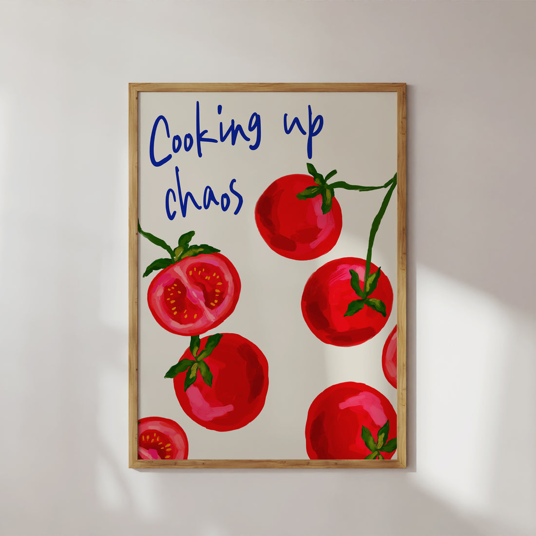 Cooking Up Chaos Tomato Print